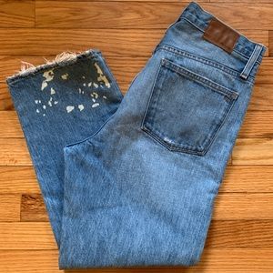 Madewell “Dad Jean” High Waisted Denim
